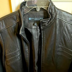 Kenneth cole reaction leather jacket.
